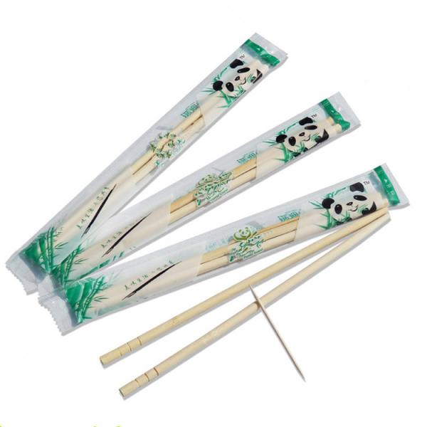 Quality Sustainable Household 5.0mm Disposable Bamboo Chopsticks for sale