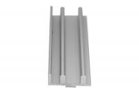China 6063 t5 aluminum alloy silver Anodized Industrial Aluminium Profile For sliding doors factory