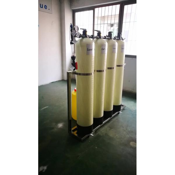 Quality 1.65KW Commercial ion resin exchange water treatment 450KG 85% Recovery for sale