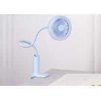 China portable mini led fan desk light fan camping light with fan / tent fan light rechargeable factory