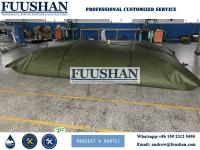 China Fuushan Soft PVC or TPU giant foldable bags 50 000 gallon water storage tank factory