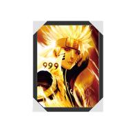 China Naruto Anime Design 3D Picture Frame Lenticular Pictures For Home Decoration factory