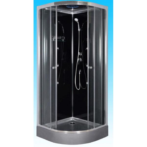 Quality Comfort Quadrant Shower Cabin , 900x900x2200mm Curved Shower Stall Free Standing for sale