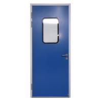 Quality Wear Resistant Rockwool Infill 900*2100mm Cleanroom Door Coated Steel for sale