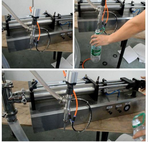 Quality Energy Saving Semi Automatic Bottling Machine / Semi Automatic Bottle Filler for sale