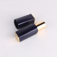 China Lightweight Luxury Empty Black Lipstick Tubes Packaging Custom Color And Size factory