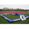 China Newest And Hottest Inflatable Football Sport Field For Rental , Inflatable Soccer Field factory