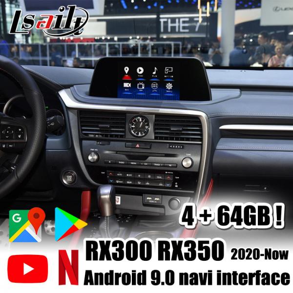 Quality CarPlay/Android Multimedia System Lexus Video Interface support to Play 4K HD Video , Rear Cameras for RX300h RX350 for sale