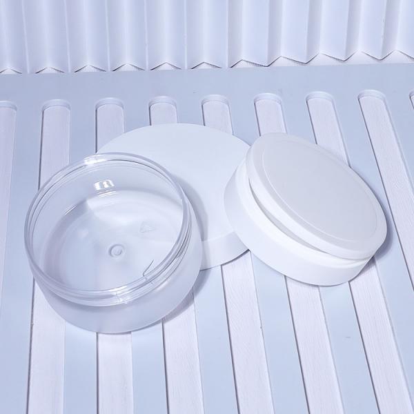Quality 300g 360g 480g Plastic Packaging Jars Flip Top Cap For Talcum Powder for sale