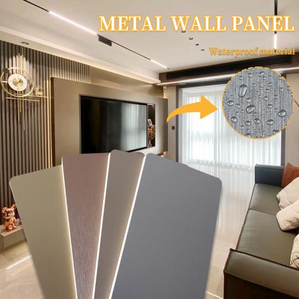 Quality Factory Direct Light Luxury Low-Profile Metal Bamboo Charcoal Wood Veneers for sale