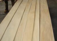 China Sliced Natural Chinese Maple Wood Veneer Sheet factory