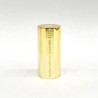 China Classic Zinc Alloy Gold Long Cylinder Shape Metal Zamac Perfume Bottle Cap factory