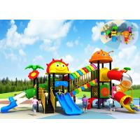 China Multifunctional Plastic Slide For Playhouse Jungle Themed European Standard for sale