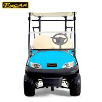 China Bule Color Two - Seaters Electric Car Golf Cart With Rear Caddie Step factory