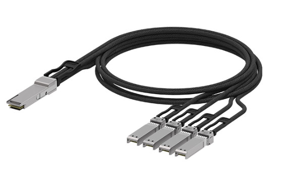 Quality 200G QSFPDD to 4x50G QSFP28 Breakout DAC(Direct Attach Cable) Cables (Passive) 1M 200G QSFPDD DAC for sale