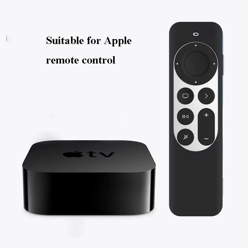 China Customized Home TV Dustproof And Anti Drop Remote Control Protective Cover Suitable For Apple TV Remote Control Housing factory