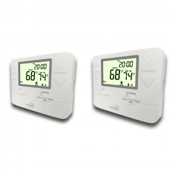 Quality Non Programmable FCU HVAC Thermostat Auto / Manual Control High Accuracy for sale