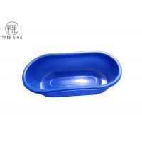 Quality Heavy Duty Oval Shape Poly Tubs Tanks With Flat Bottom Roto Molding Round End for sale