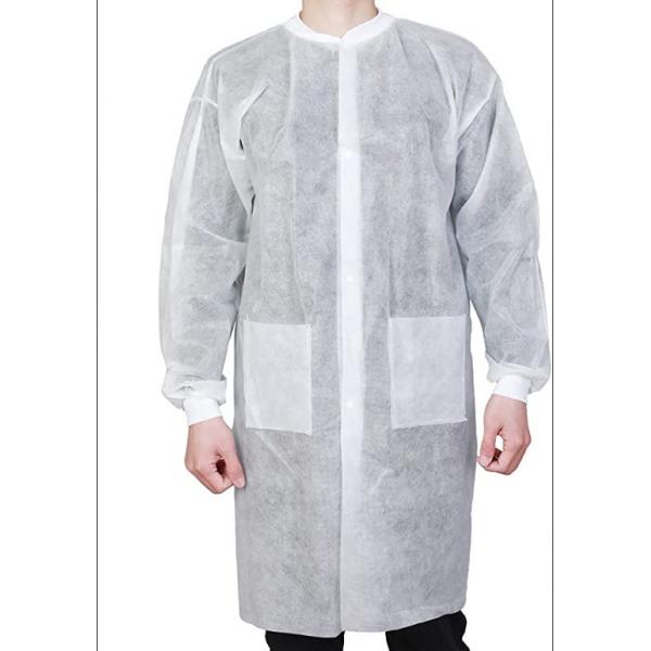 Quality Lightweight Durable Disposable Lab Gown Breathable Anti Dust For Hospital for sale