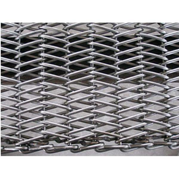 Quality Stainless Steel 304 Wire Conveyor Belts Chain Drive Herringbone Type for sale