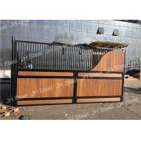 Quality Luxury Movabale Prefab Portable Horse Stable Stall Front Panel Door for sale