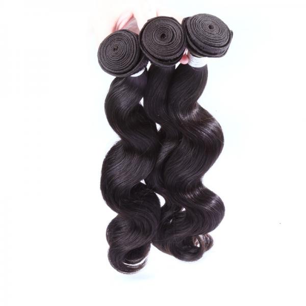 Quality Brazilian Body Wave Hair Bundles , 100 Human Hair Weave Bundles 12