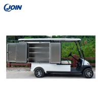 China Trapezium Stainless Steel Cargo Box EZGO Cargo Box With Sliding Door ODM for sale