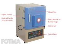 China 1700X MoSi2 Heating Element High Temperature Muffle Furnace factory