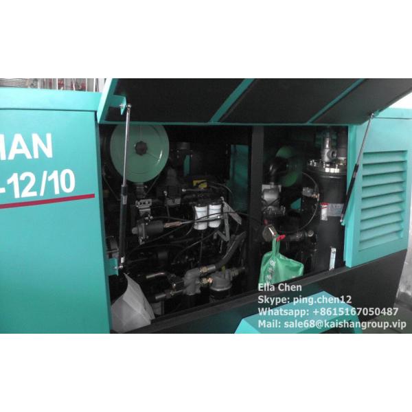 Quality Diesel Driven Air Compressor 12m3/Min Screw Air Compressor Work With Small Drill for sale