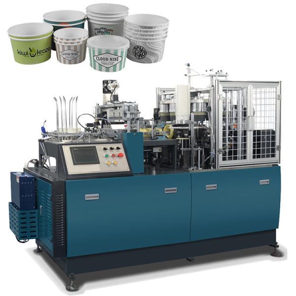 Quality 750ML Disposable Noodle Paper Bowl Making Machine 70 Pcs/Min for sale