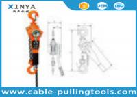 China 0.75 - 6 Ton Chain Lever Hoist Chain Pulley Block For Lifting and Hoisting factory
