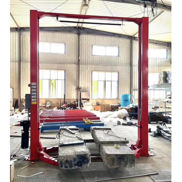 Quality Clear Floor 2 Post Car Lift 4000kg Garage Lifting Equipment for sale
