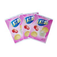 China custom printing mid seal plastic popcorn potato chips packaging bags wholesale factory