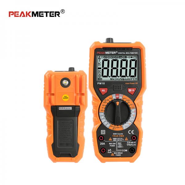 Quality Overload Protection Handheld Digital Multimeter With T - RMS Wide Range And High Precision for sale