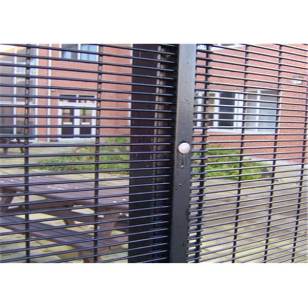 Quality 358 Mesh Welded Mesh Fencing , Mesh Fence Panels For Electronic Detection Systems for sale