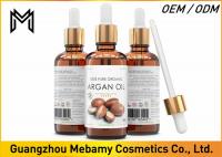 China Hair Care Pure Essential Oils , Unrefined Moroccan Argan Oil Heal Dry Scalps factory