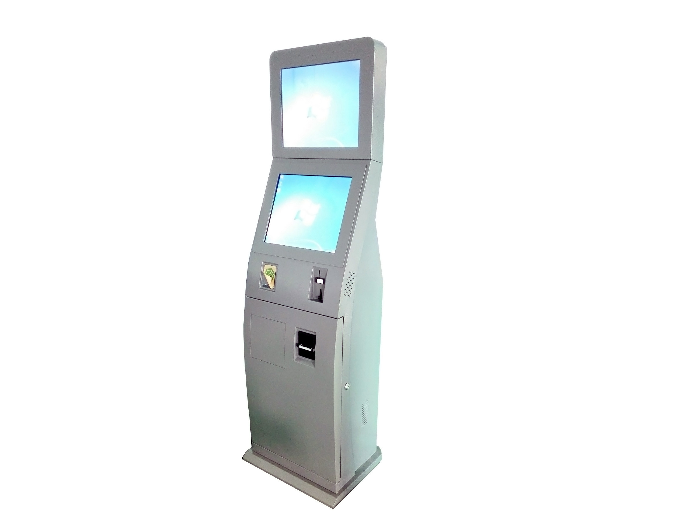 China Self Service Bill Payment Kiosk , Multi Coin And Cash Payment Touchscreen Kiosk factory