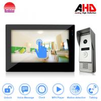 china Morningtech touch screen video door phone villa smart video doorbell multi functions intercom