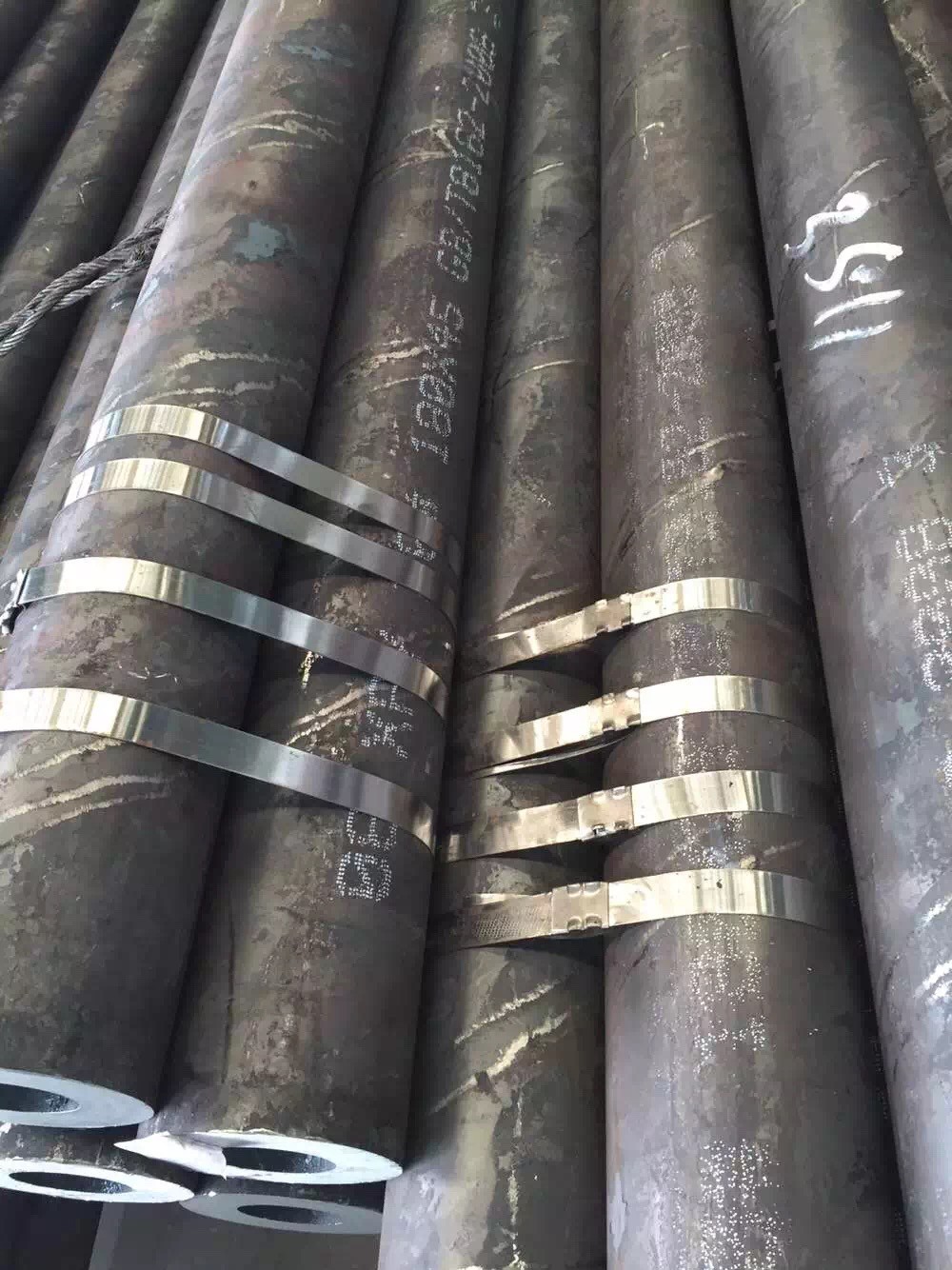 China Thin Wall ERW Carbon Steel Tube ASTM A513 Carbon And Alloy Steel Pipe For Conveying Gas factory