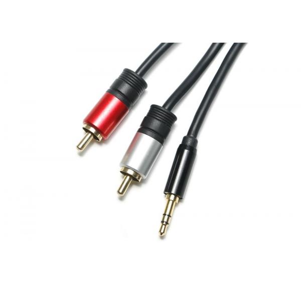 Quality Metal Shell 3.5 Mm Jack To Optical Cable , 2 In 1 Headphone Optical Cable for sale