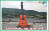 China Oxford Cloth Inflatable Guitar , Music Festival Height 2 Meters factory
