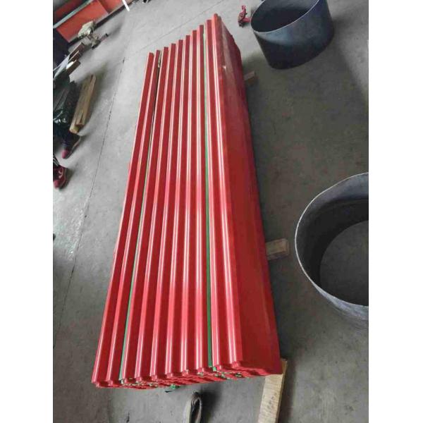 Quality 17mm Pre Painted Corrugated Roofing Sheet 20mic Zinc Coated Sheet Metal for sale