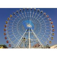 china Airconditioner Cabin Gondola Ferris Wheel / 65m Giant Observation Wheel
