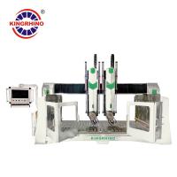 China 11KW 380V CNC Stone Carving Machine With 1400x3000mm Worktable Size factory