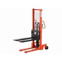 Quality 1100mm 2000kg Manual Pallet Stacker Heigh Range Hand Hydraulic Forklift for sale