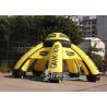 China 9m outdoor grand royal ceremony inflatable advertising tent with 6 legs printed completely factory