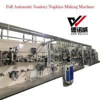 Quality Large Absorption Fully Automatic Sanitary Napkin Making Machine 300pcs/min for sale
