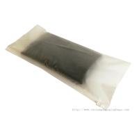 China Ziplock PVC Hook Bag Plastic Material Stand Up Pouch Varnishing Surface Handing factory