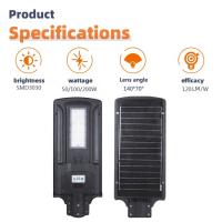 Quality 3000K - 6500K LED Solar Street Lights Factory Integrated All In One Panel Lamps for sale
