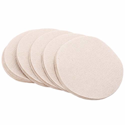 Quality 100pcs Round Coffee Filter Moka Pot Paper Filter For Espresso Coffee Maker for sale